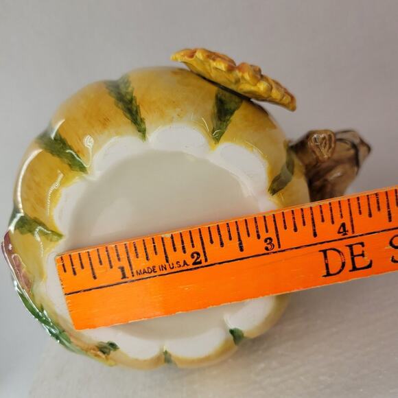 Fitz & Floyd Classics Harvest Heritage Fall Gourd 48 Oz Pitcher 68/605 Discontin - Picture 6 of 14